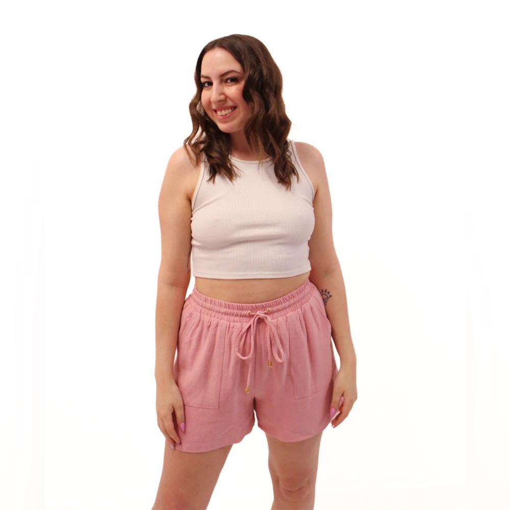 Allie Rose Linen Shorts